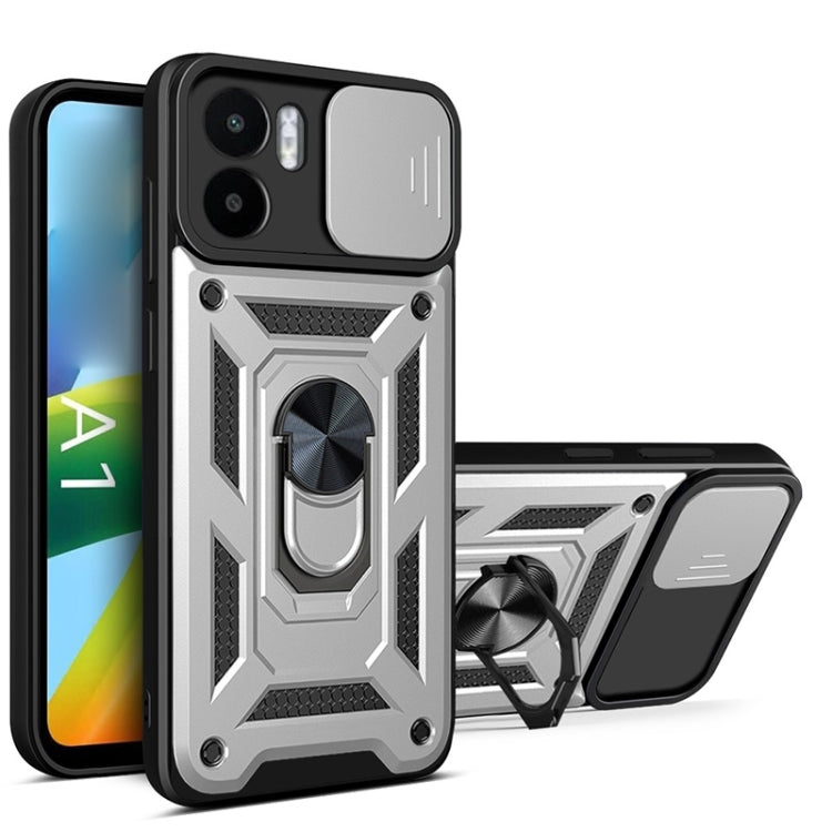Cover per fotocamera scorrevole Design Custodia per telefono in TPU + PC, For Xiaomi 12T, For Xiaomi Redmi A1 4G, For Motorola Moto G22, For OPPO Reno8 5G