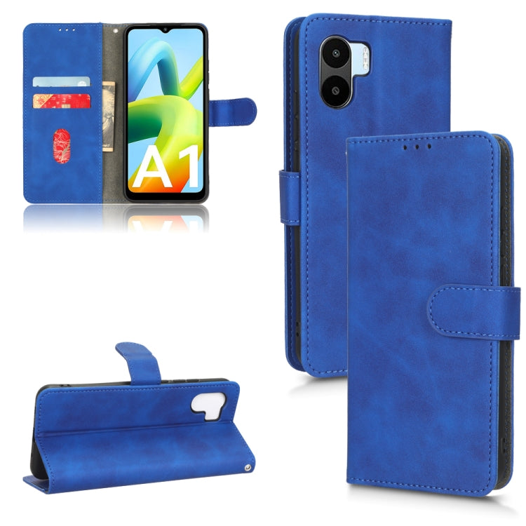 Custodia per telefono in pelle con vibrazione magnetica Skin Feel, For vivo Y16 4G, For Xiaomi Redmi A1 4G, For Honor 70 5G