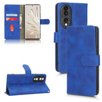 Custodia per telefono in pelle con vibrazione magnetica Skin Feel, For vivo Y16 4G, For Xiaomi Redmi A1 4G, For Honor 70 5G