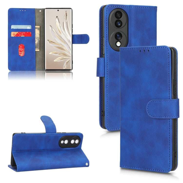 Custodia per telefono in pelle con vibrazione magnetica Skin Feel, For vivo Y16 4G, For Xiaomi Redmi A1 4G, For Honor 70 5G