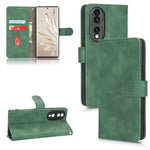 Custodia per telefono in pelle con vibrazione magnetica Skin Feel, For vivo Y16 4G, For Xiaomi Redmi A1 4G, For Honor 70 5G