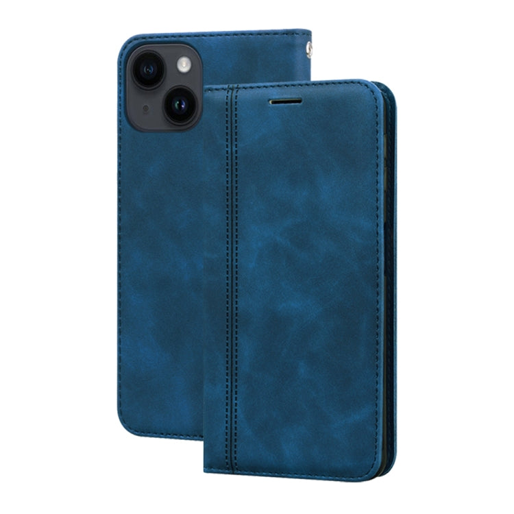 Custodia per telefono in PU con vibrazione orizzontale magnetica aziendale smerigliata, For iPhone 14 Plus, For iPhone 14 Pro Max, For iPhone 14 Pro, For iPhone 14