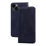 Custodia per telefono in PU con vibrazione orizzontale magnetica aziendale smerigliata, For iPhone 14 Plus, For iPhone 14 Pro Max, For iPhone 14 Pro, For iPhone 14
