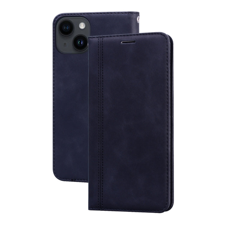 Custodia per telefono in PU con vibrazione orizzontale magnetica aziendale smerigliata, For iPhone 14 Plus, For iPhone 14 Pro Max, For iPhone 14 Pro, For iPhone 14