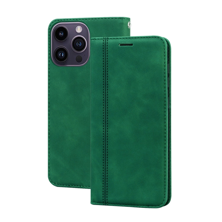 Custodia per telefono in PU con vibrazione orizzontale magnetica aziendale smerigliata, For iPhone 14 Plus, For iPhone 14 Pro Max, For iPhone 14 Pro, For iPhone 14