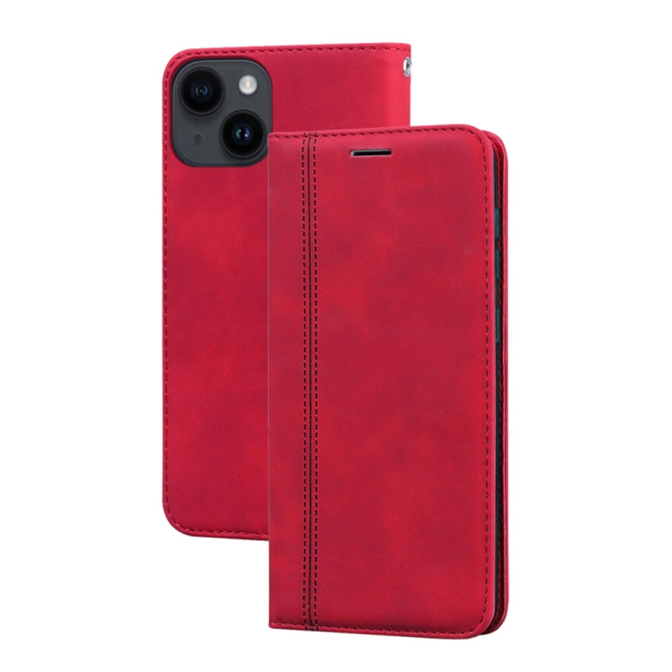 Custodia per telefono in PU con vibrazione orizzontale magnetica aziendale smerigliata, For iPhone 14 Plus, For iPhone 14 Pro Max, For iPhone 14 Pro, For iPhone 14