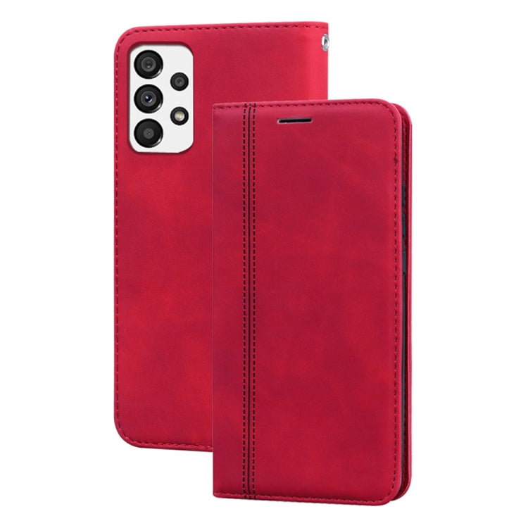 Custodia per telefono in PU con vibrazione orizzontale magnetica aziendale smerigliata, For Honor X7/Play 30 Plus, For Samsung Galaxy M33 5G Global, For Samsung Galaxy M53, For Samsung Galaxy A73 5G