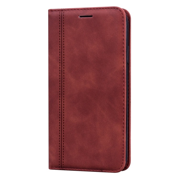Custodia per telefono in PU con vibrazione orizzontale magnetica aziendale smerigliata, For Xiaomi Poco M4 Pro 4G, For Xiaomi Poco X4 Pro 5G