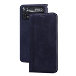 Custodia per telefono in PU con vibrazione orizzontale magnetica aziendale smerigliata, For Xiaomi Poco M4 Pro 4G, For Xiaomi Poco X4 Pro 5G