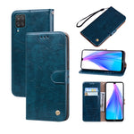 Custodia per telefono in pelle con texture in cera d'olio, For iPhone 14 Plus, For iPhone 14 Pro Max, For iPhone 14 Pro, For iPhone 14, For Honor X7/Play 30 Plus, For Samsung Galaxy M33 5G Global