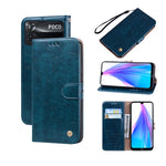 Custodia per telefono in pelle con texture in cera d'olio, For Samsung Galaxy M53, For Samsung Galaxy A73 5G, For Xiaomi Poco M4 Pro 4G, For Xiaomi Poco X4 Pro 5G