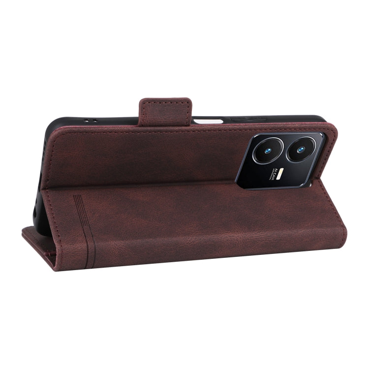 Custodia per telefono in pelle con chiusura magnetica, For vivo Y22s / Y35, For Xiaomi Redmi 10 5G / Note 11E, For Motorola Edge X30 / Edge 30 Pro / Edge+ 2022, For Sharp Aquos Sense 7