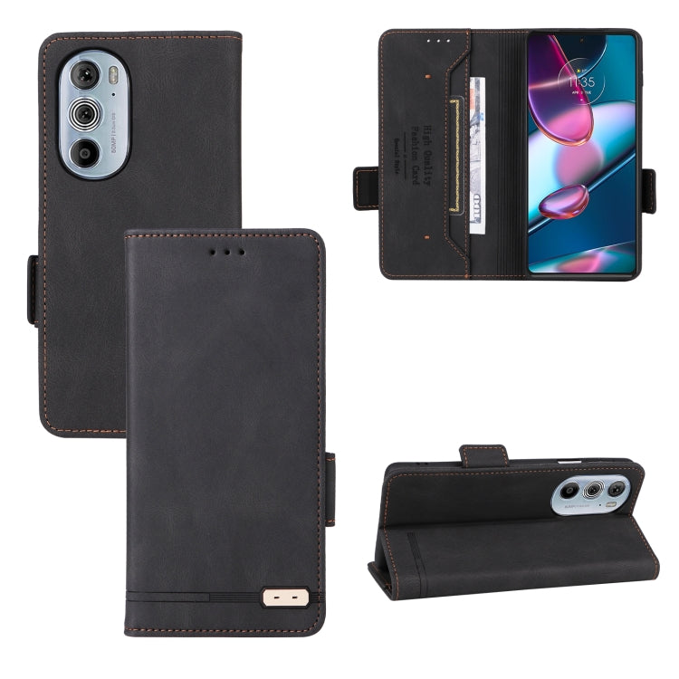 Custodia per telefono in pelle con chiusura magnetica, For vivo Y22s / Y35, For Xiaomi Redmi 10 5G / Note 11E, For Motorola Edge X30 / Edge 30 Pro / Edge+ 2022, For Sharp Aquos Sense 7