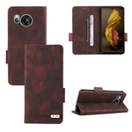 Custodia per telefono in pelle con chiusura magnetica, For vivo Y22s / Y35, For Xiaomi Redmi 10 5G / Note 11E, For Motorola Edge X30 / Edge 30 Pro / Edge+ 2022, For Sharp Aquos Sense 7