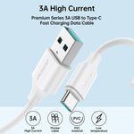 Cavo USB a USB-C 3A ricarica rapida 2 m