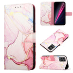 Cassa del telefono di cuoio di vibrazione del modello di marmo PT003, For Motorola Moto E22i 4G/E22 4G, For OPPO A55S 5G/CPH2309 Japan, For OPPO Reno7 A Japan, For T-Mobile Revvl 6 Pro 5G