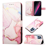 Cassa del telefono di cuoio di vibrazione del modello di marmo PT003, For Infinix Smart 6 Plus/X6823, For T-Mobile Revvl 6 5G, For Oukitel C31, For Xiaomi Poco C40 Global