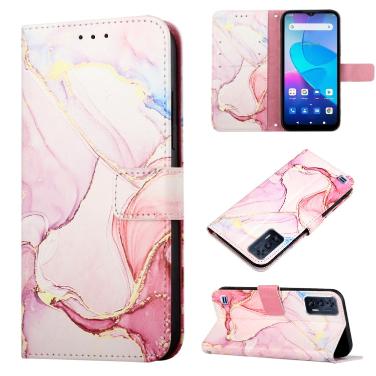 Cassa del telefono di cuoio di vibrazione del modello di marmo PT003, For Infinix Smart 6 Plus/X6823, For T-Mobile Revvl 6 5G, For Oukitel C31, For Xiaomi Poco C40 Global