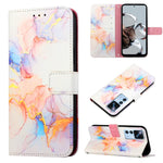 Cassa del telefono di cuoio di vibrazione del modello di marmo PT003, For Xiaomi 12T/12T Pro/Redmi K50 Ultra