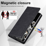 Custodia per telefono in pelle antifurto LC.IMEEKE RFID, For Samsung Galaxy S20 Ultra, For Samsung Galaxy S21 Ultra 5G