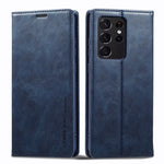 Custodia per telefono in pelle antifurto LC.IMEEKE RFID, For Samsung Galaxy S20 Ultra, For Samsung Galaxy S21 Ultra 5G