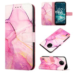 Cassa del telefono di cuoio di vibrazione del modello di marmo PT003, For Nokia C200, For Nokia G11 Plus, For Nokia G60 5G, For Nokia G100