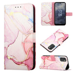 Cassa del telefono di cuoio di vibrazione del modello di marmo PT003, For Nokia C200, For Nokia G11 Plus, For Nokia G60 5G, For Nokia G100