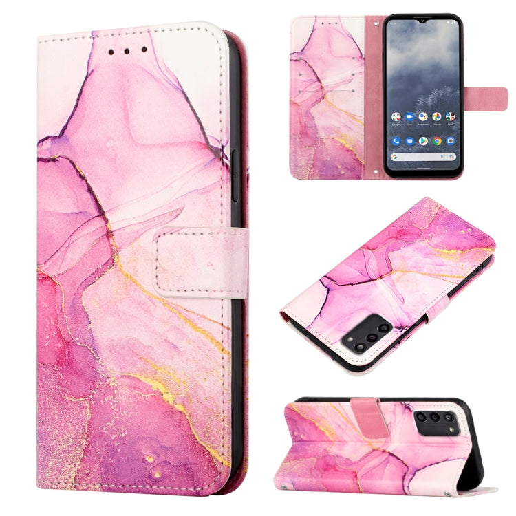 Cassa del telefono di cuoio di vibrazione del modello di marmo PT003, For Nokia C200, For Nokia G11 Plus, For Nokia G60 5G, For Nokia G100