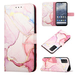 Cassa del telefono di cuoio di vibrazione del modello di marmo PT003, For Nokia C200, For Nokia G11 Plus, For Nokia G60 5G, For Nokia G100