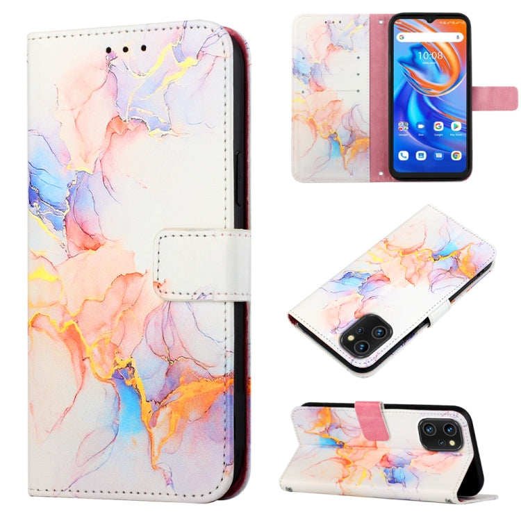 Cassa del telefono di cuoio di vibrazione del modello di marmo PT003, For UMIDIGI A13/A13 Pro/A13S, For UMIDIGI C1, For UMIDIGI F3 4G/F3 5G/F3 SE/F3S, For UMIDIGI G1
