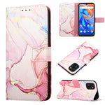 Cassa del telefono di cuoio di vibrazione del modello di marmo PT003, For UMIDIGI A13/A13 Pro/A13S, For UMIDIGI C1, For UMIDIGI F3 4G/F3 5G/F3 SE/F3S, For UMIDIGI G1