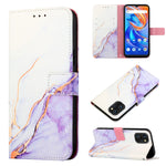 Cassa del telefono di cuoio di vibrazione del modello di marmo PT003, For UMIDIGI A13/A13 Pro/A13S, For UMIDIGI C1, For UMIDIGI F3 4G/F3 5G/F3 SE/F3S, For UMIDIGI G1