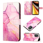 Cassa del telefono di cuoio di vibrazione del modello di marmo PT003, For UMIDIGI Power 7 Max, For UMIDIGI Power 7/Power 7S, For ZTE Axon 40 Pro, For ZTE Axon 40 Ultra