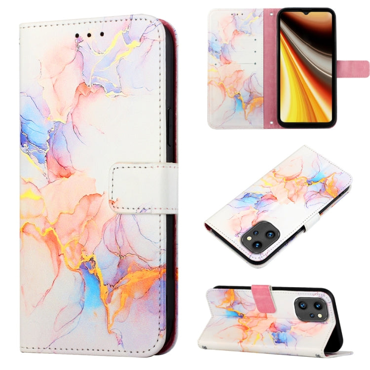 Cassa del telefono di cuoio di vibrazione del modello di marmo PT003, For UMIDIGI Power 7 Max, For UMIDIGI Power 7/Power 7S, For ZTE Axon 40 Pro, For ZTE Axon 40 Ultra