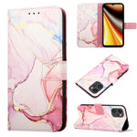 Cassa del telefono di cuoio di vibrazione del modello di marmo PT003, For UMIDIGI Power 7 Max, For UMIDIGI Power 7/Power 7S, For ZTE Axon 40 Pro, For ZTE Axon 40 Ultra