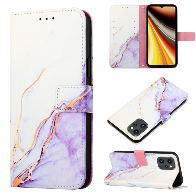 Cassa del telefono di cuoio di vibrazione del modello di marmo PT003, For UMIDIGI Power 7 Max, For UMIDIGI Power 7/Power 7S, For ZTE Axon 40 Pro, For ZTE Axon 40 Ultra