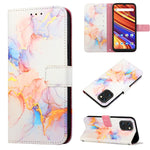Cassa del telefono di cuoio di vibrazione del modello di marmo PT003, For UMIDIGI Power 7 Max, For UMIDIGI Power 7/Power 7S, For ZTE Axon 40 Pro, For ZTE Axon 40 Ultra