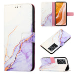 Cassa del telefono di cuoio di vibrazione del modello di marmo PT003, For UMIDIGI Power 7 Max, For UMIDIGI Power 7/Power 7S, For ZTE Axon 40 Pro, For ZTE Axon 40 Ultra