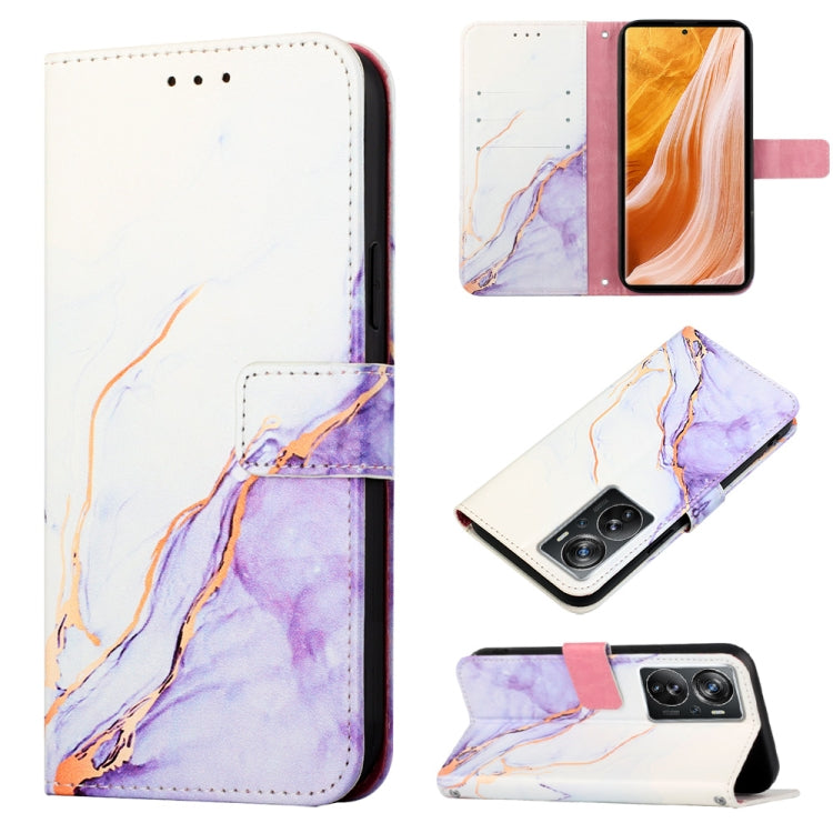 Cassa del telefono di cuoio di vibrazione del modello di marmo PT003, For UMIDIGI Power 7 Max, For UMIDIGI Power 7/Power 7S, For ZTE Axon 40 Pro, For ZTE Axon 40 Ultra