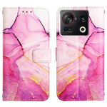 Cassa del telefono di cuoio di vibrazione del modello di marmo PT003, For ZTE Nubia Z40S Pro, For Fujitsu Arrows Be F-04K, For Fujitsu Arrows Be F-05J, For Fujitsu Arrows NX F-01J