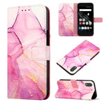Cassa del telefono di cuoio di vibrazione del modello di marmo PT003, For ZTE Nubia Z40S Pro, For Fujitsu Arrows Be F-04K, For Fujitsu Arrows Be F-05J, For Fujitsu Arrows NX F-01J