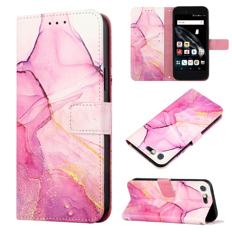 Cassa del telefono di cuoio di vibrazione del modello di marmo PT003, For ZTE Nubia Z40S Pro, For Fujitsu Arrows Be F-04K, For Fujitsu Arrows Be F-05J, For Fujitsu Arrows NX F-01J