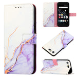 Cassa del telefono di cuoio di vibrazione del modello di marmo PT003, For ZTE Nubia Z40S Pro, For Fujitsu Arrows Be F-04K, For Fujitsu Arrows Be F-05J, For Fujitsu Arrows NX F-01J