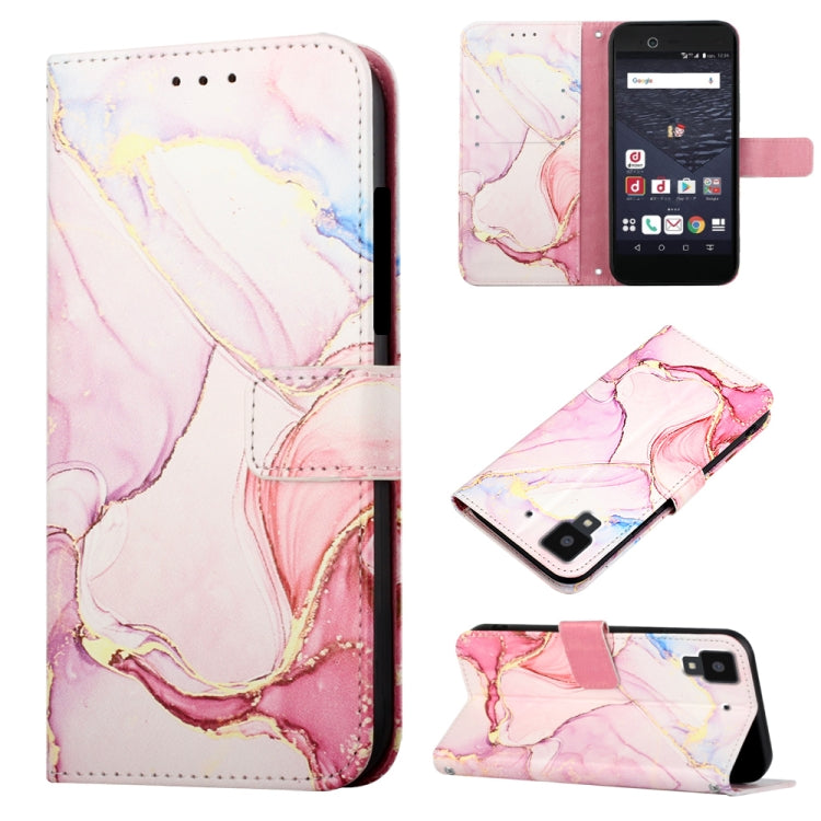 Cassa del telefono di cuoio di vibrazione del modello di marmo PT003, For ZTE Nubia Z40S Pro, For Fujitsu Arrows Be F-04K, For Fujitsu Arrows Be F-05J, For Fujitsu Arrows NX F-01J