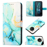 Cassa del telefono di cuoio di vibrazione del modello di marmo PT003, For Fujitsu Arrows NX F-01K, For Sharp Aquos R7/Aquos P7, For Sharp Aquos V6/V6 Plus, For Sharp Aquos Sense7 Plus