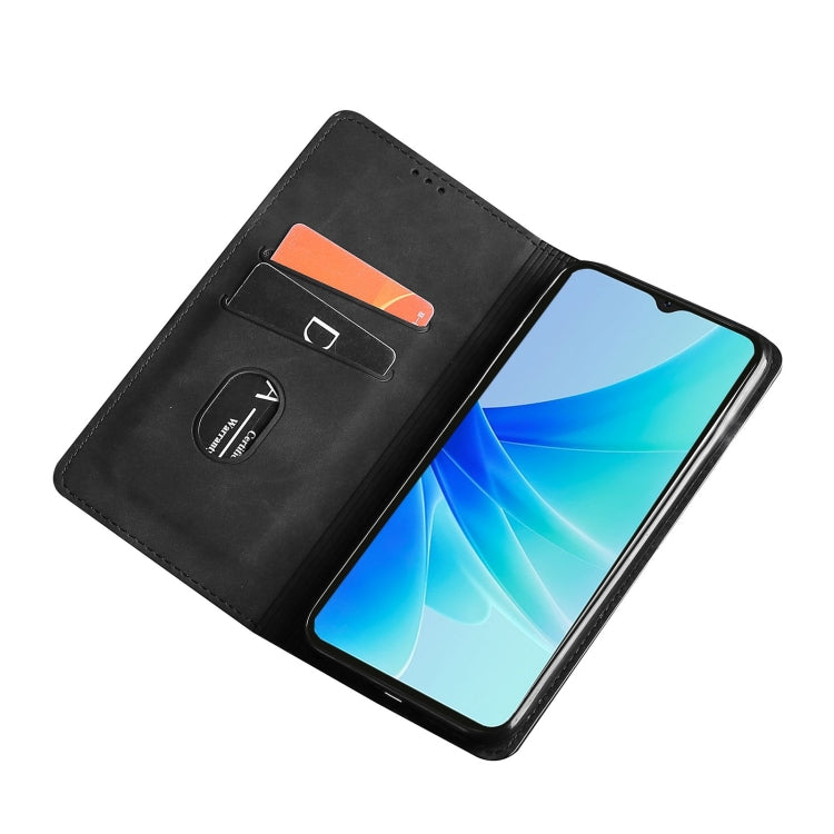 Custodia per telefono in pelle con vibrazione magnetica Skin Feel, For OPPO A57s 4G / A57e 4G, For OPPO K10 5G Global, For vivo Y52t, For OnePlus Nord N20 SE 4G