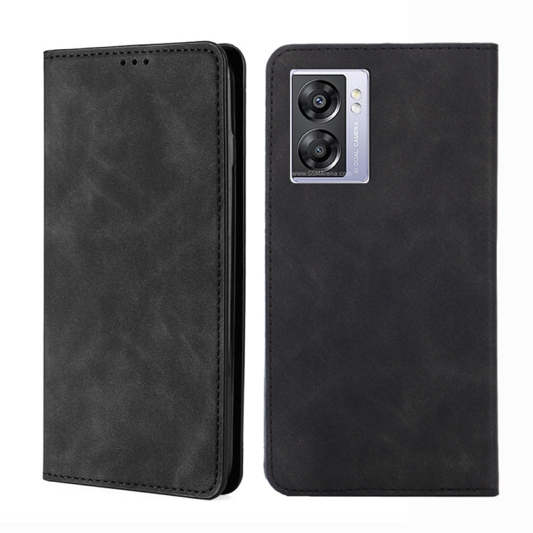 Custodia per telefono in pelle con vibrazione magnetica Skin Feel, For OPPO A57s 4G / A57e 4G, For OPPO K10 5G Global, For vivo Y52t, For OnePlus Nord N20 SE 4G