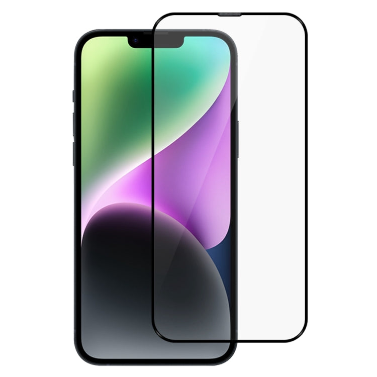 JOYROOM JR-H01 2.5D Serigrafia Pellicola in vetro temperato con bordo nero a schermo intero, For iPhone 14, For iPhone 14 Pro, For iPhone 14 Plus, For iPhone 14 Pro Max