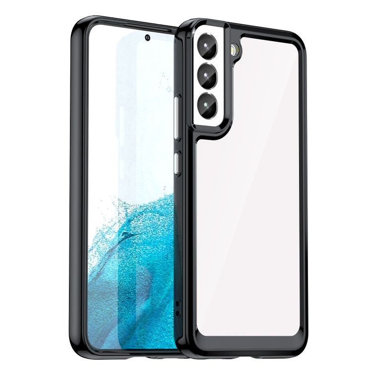 Custodia per telefono in acrilico + TPU serie colorata, For Samsung Galaxy S23 5G, For Samsung Galaxy S23+ 5G, For Samsung Galaxy S23 Ultra 5G