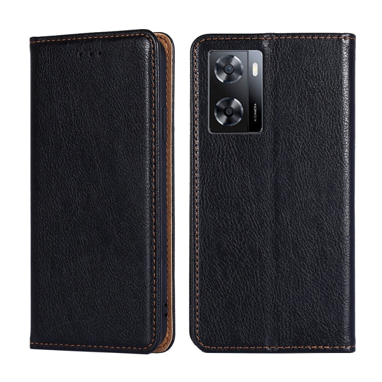 Custodia per telefono in pelle magnetica tinta unita lucida olio, For OPPO A57s 4G / A57e 4G, For OPPO K10 5G Global, For vivo Y52t
